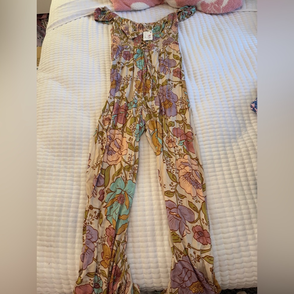 Free People stretch jumpsuit NWT